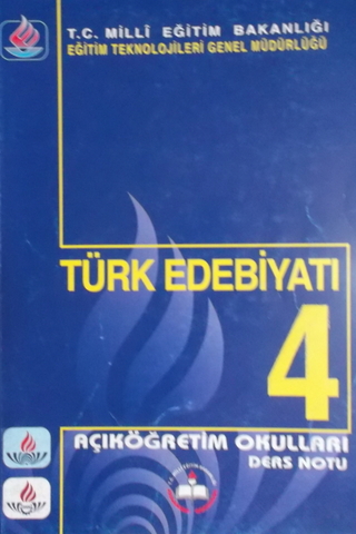 Türk Edebiyatı Açık Öğretim Okulları Ders Notu 4 Tarık Deniz
