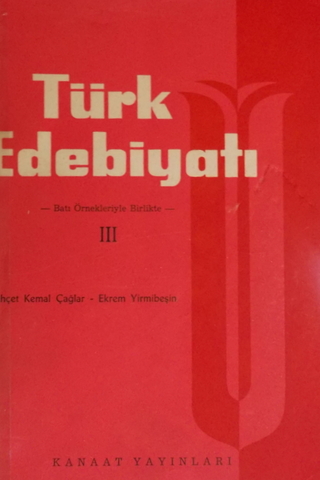 Türk Edebiyatı III Behçet Kemal Çağlar