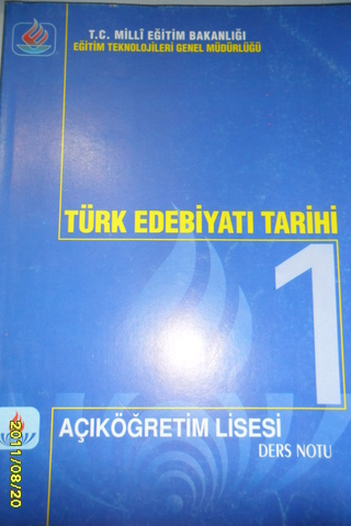 Türk Edebiyatı Tarihi 1
