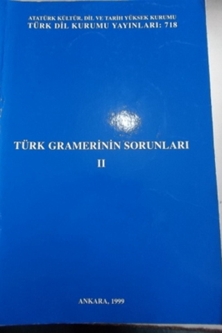 Türk Gramerinin Sorunları II