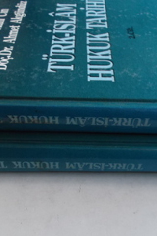 Türk İslam Hukuk Tarihi 2 Cilt Takım Halil Cin