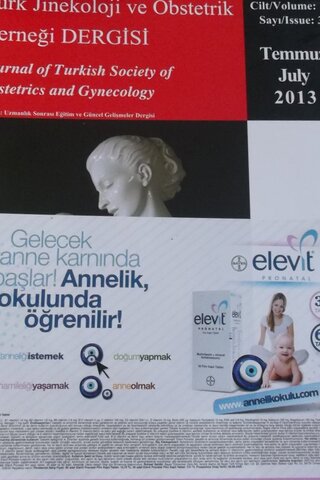 Türk Jinekoloji ve Obstetrik Derneği Dergisi 2013/3