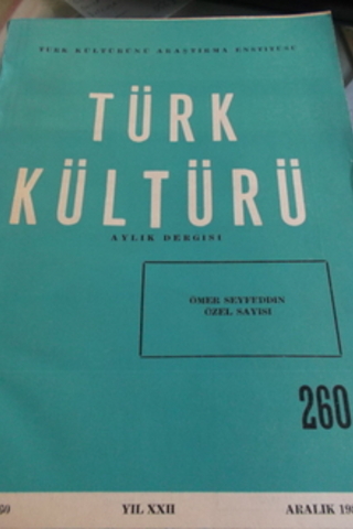 Türk Kültürü Araştırmaları 1984 / 206