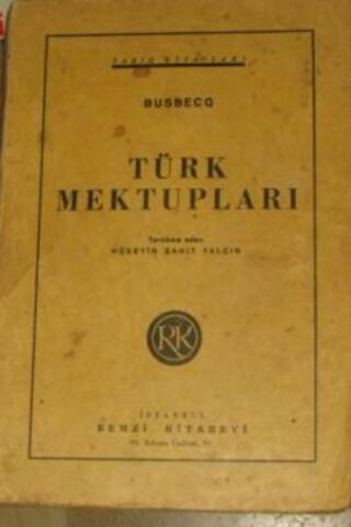 Türk Mektupları Busbecq