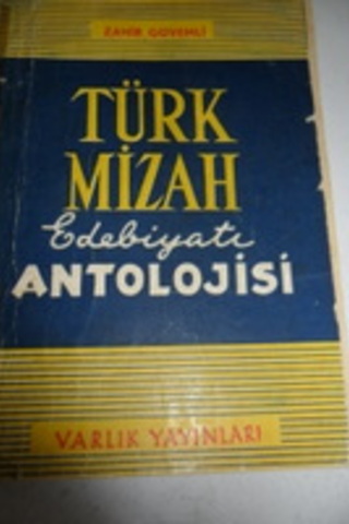 Türk Mizah Edebiyatı Antolojisi Zahir Güvemli