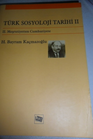 Türk Sosyoloji Tarihi II H. Bayram Kaçmazoğlu