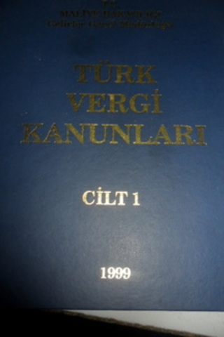Türk Vergi Kanunları Cilt 1