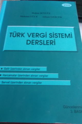 Türk Vergi Sistemi Dersleri Doğan Şenyüz