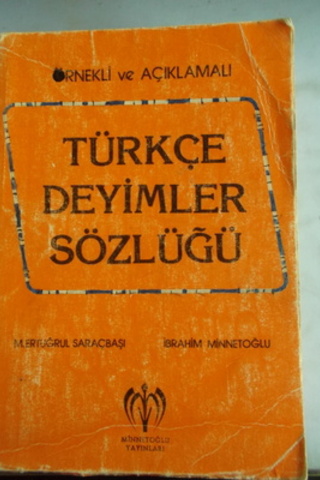 Türkçe Deyimler Sözlüğü M. Ertuğrul Saraçbaşı
