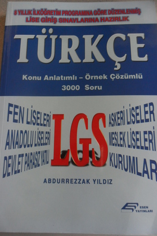 Türkçe Konu Anlatımlı Örnek Çözümlü LGS