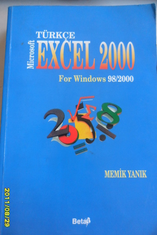 Türkçe Microsoft Excel 2000 For Windows 98 / 2000 Memik Yanık