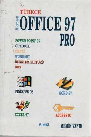 Türkçe Microsoft Office 97 Pro Memik Yanık