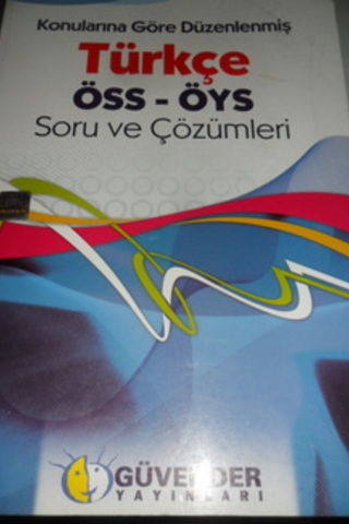 Türkçe ÖSS- ÖYS Soru ve Çözümleri