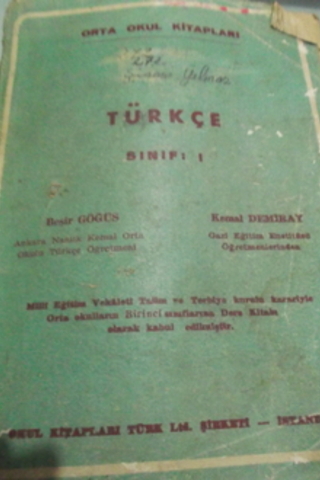 Türkçe Sınıf I Beşir Göğüş