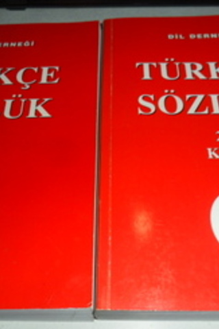 Türkçe Sözlük / 2 Cilt Takım
