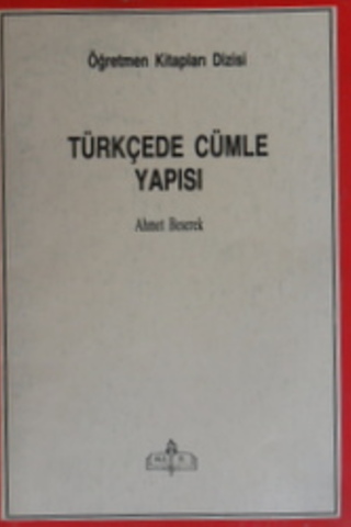Türkçede Cümle Yapısı Ahmet Beserek