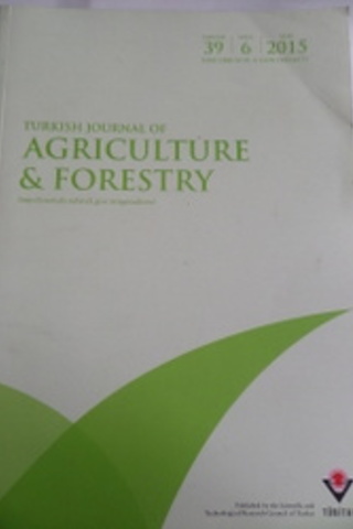 Turkish Journal Of Agriculture And Forestry 2015 / 39 - İssue 6
