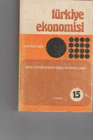 Türkiye Ekonomisi Prof. Dr. Dündar Sağlam