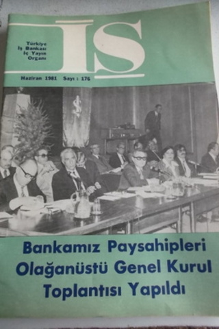 Türkiye İş Bankası İş Dergisi 1981 / 176