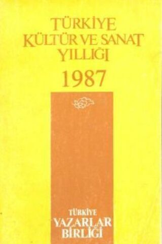 Türkiye Kültür ve Sanat Yıllığı 1987