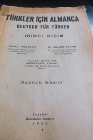 Türkler İçin Almanca İkinci Kısım
