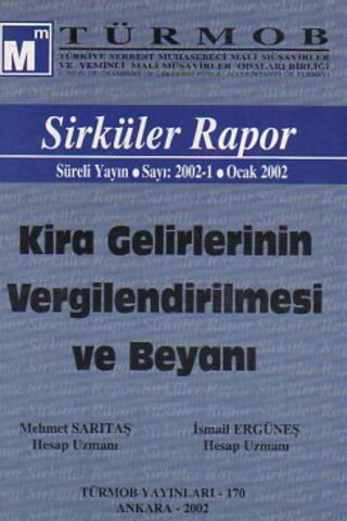 Türmob Sirküler Rapor 2002/1 Mehmet Sarıtaş
