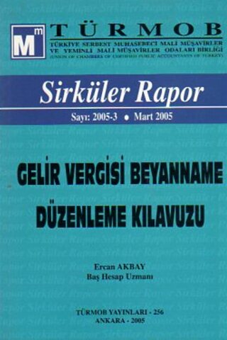 Türmob Sirküler Rapor 2005/3 Ercan Akbay