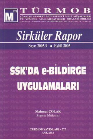 Türmob Sirküler Rapor 2005/9 Mahmut Çolak