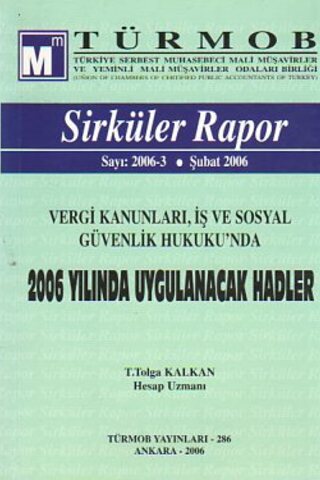 Türmob Sirküler Rapor 2006/3 T. Tolga Kalkan