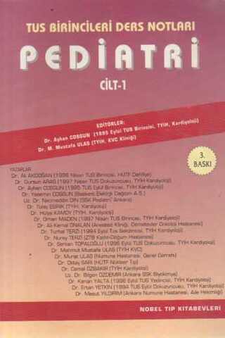 Tus Birincileri Ders Notları Pediatri Cilt : 1 Ayhan Coşgun