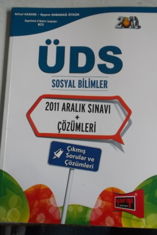 ÜDS Sosyal Bilimler 2011 Aralık Sınavı + Çözümleri