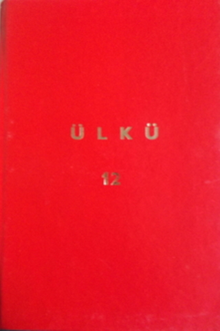 Ülkü Halkevleri Dergisi 12.Cilt
