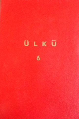 Ülkü Halkevleri Dergisi 6.Cilt