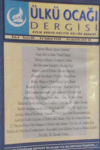 Ülkü Ocağı Dergisi 1997 / 38