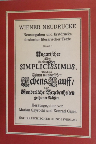 Ungarischer Oder Dacianischer Simplicissimus