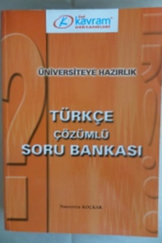 Üniversiteye Hazırlık Türkçe Çözümlü Soru Bankası Nusrettin Koçkar