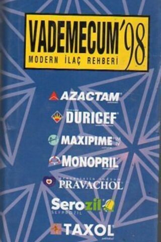 Vademecum Modern İlaç Rehberi + ATC Index 1998 Rıza Ommaty