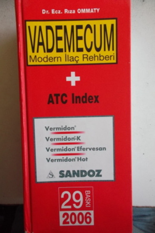 Vademecum Modern İlaç Rehberi + ATC Index 2006 Rıza Ommaty