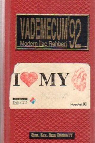 Vademecum'92 Modern İlaç Rehberi Rıza Ommaty