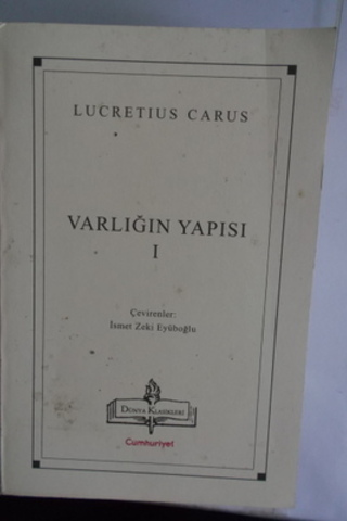 Varlığın Yapısı I Lucretius Carus