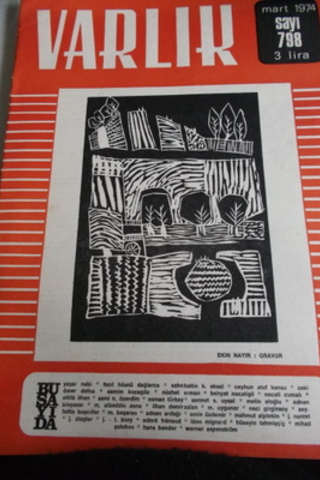 Varlık Dergisi 1974 / 798
