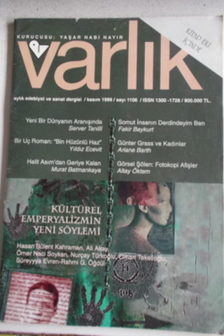Varlık Dergisi 1999 / 1106