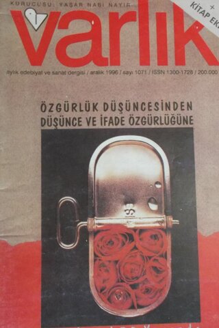 Varlık Dergisi 1996 / 1071 Yaşar Nabi Nayır