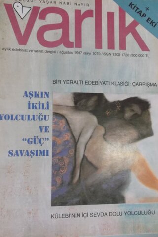 Varlık Dergisi 1997 / 1079 Yaşar Nabi Nayır