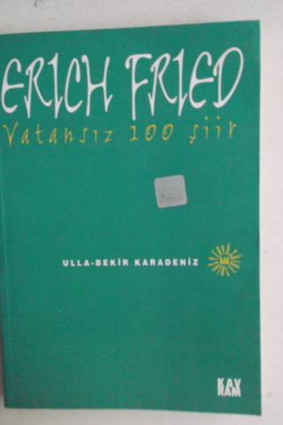 Vatansız 100 Şiir Erich Fried