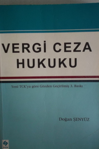 Vergi Ceza Hukuku Doğan Şenyüz