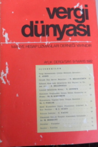 VERGİ DÜNYASI 1982 /9