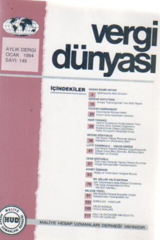 Vergi Dünyası 1994 /149