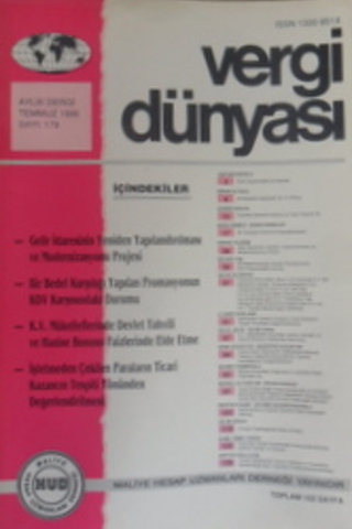 Vergi Dünyası 1996/179