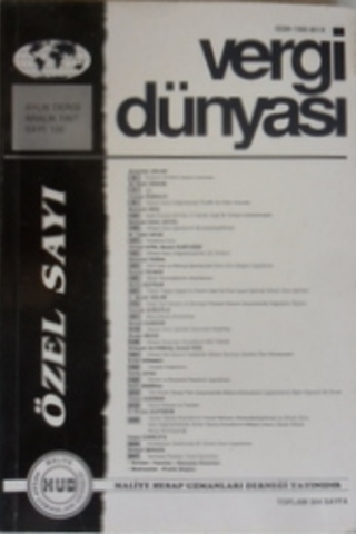 Vergi Dünyası Özel Sayı 1997/196